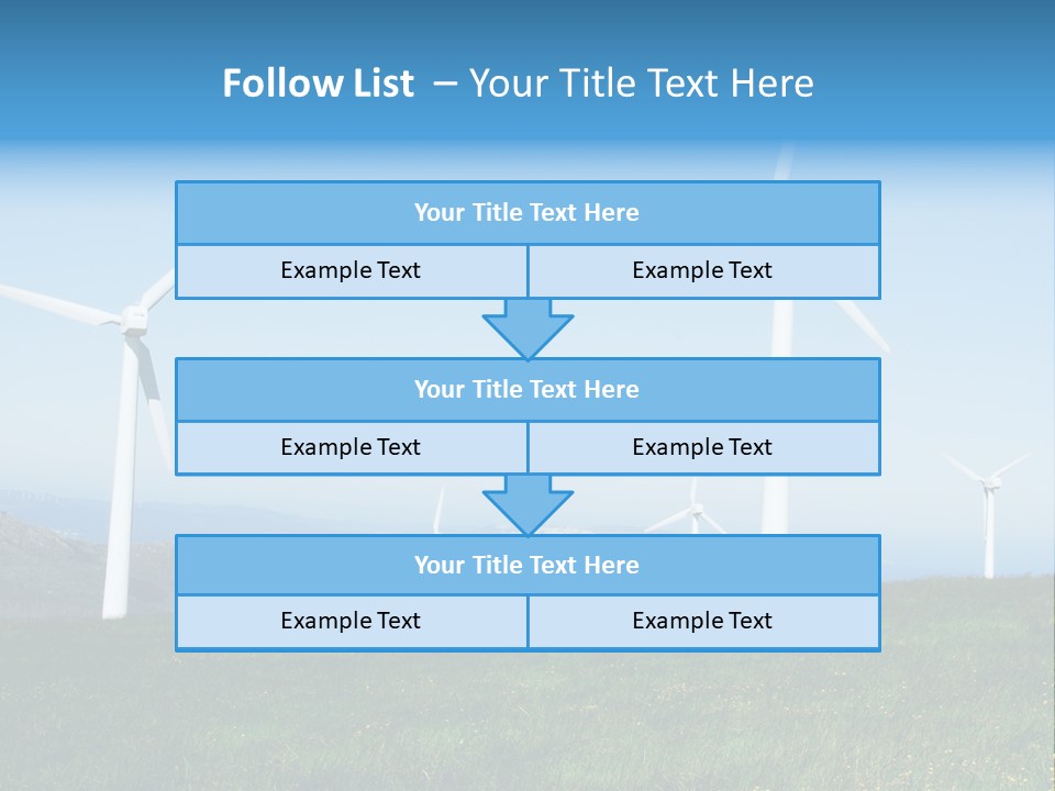 Energy View Cape PowerPoint Template