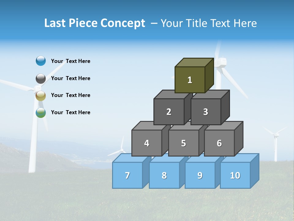 Energy View Cape PowerPoint Template