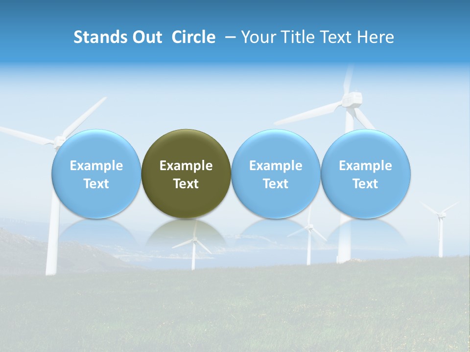 Energy View Cape PowerPoint Template