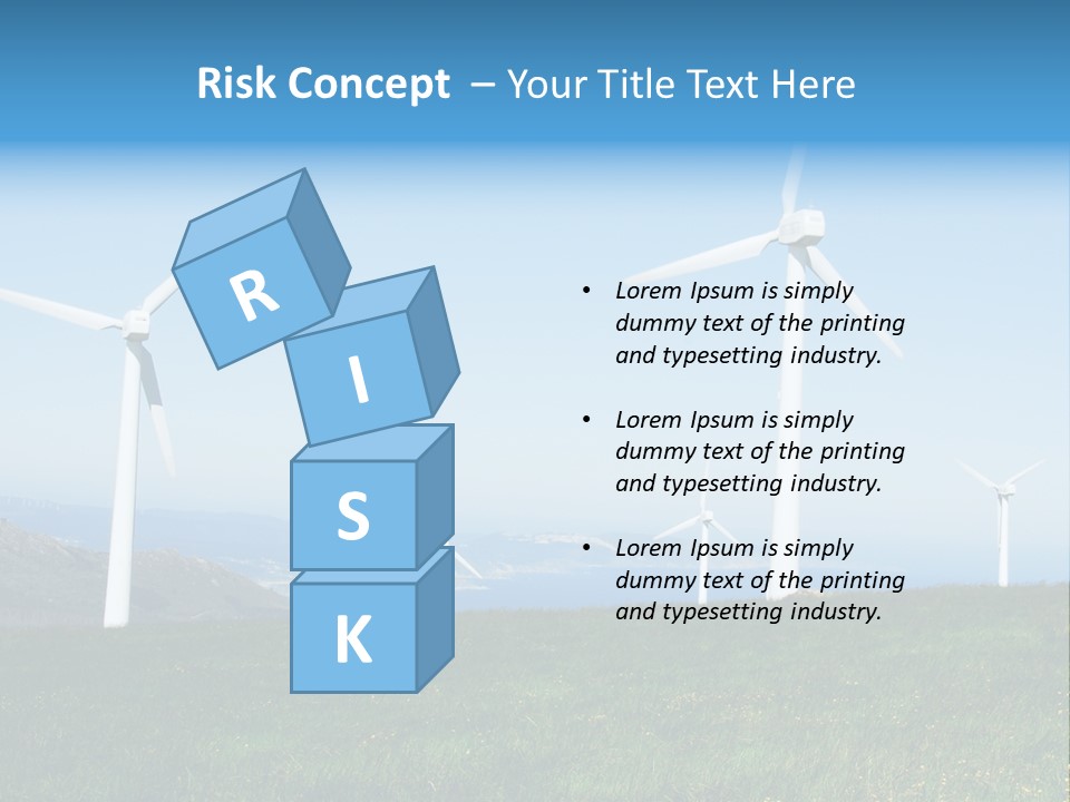 Energy View Cape PowerPoint Template