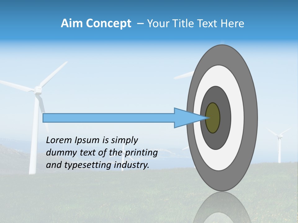 Energy View Cape PowerPoint Template