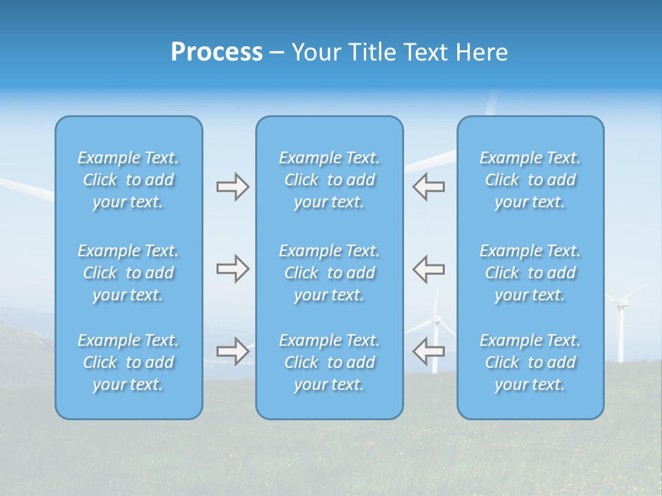 Energy View Cape PowerPoint Template