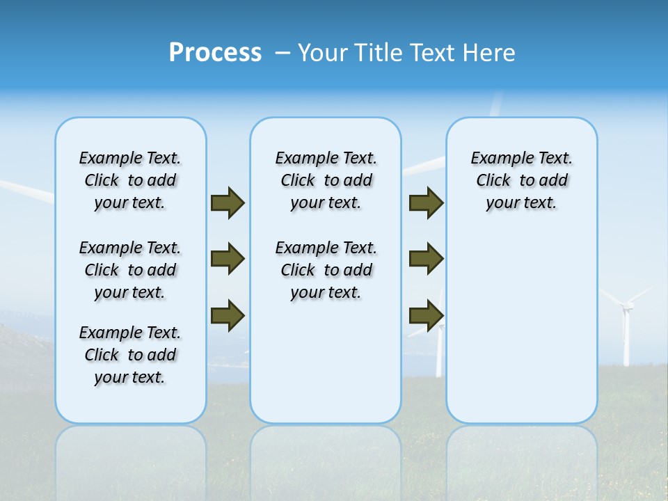 Energy View Cape PowerPoint Template