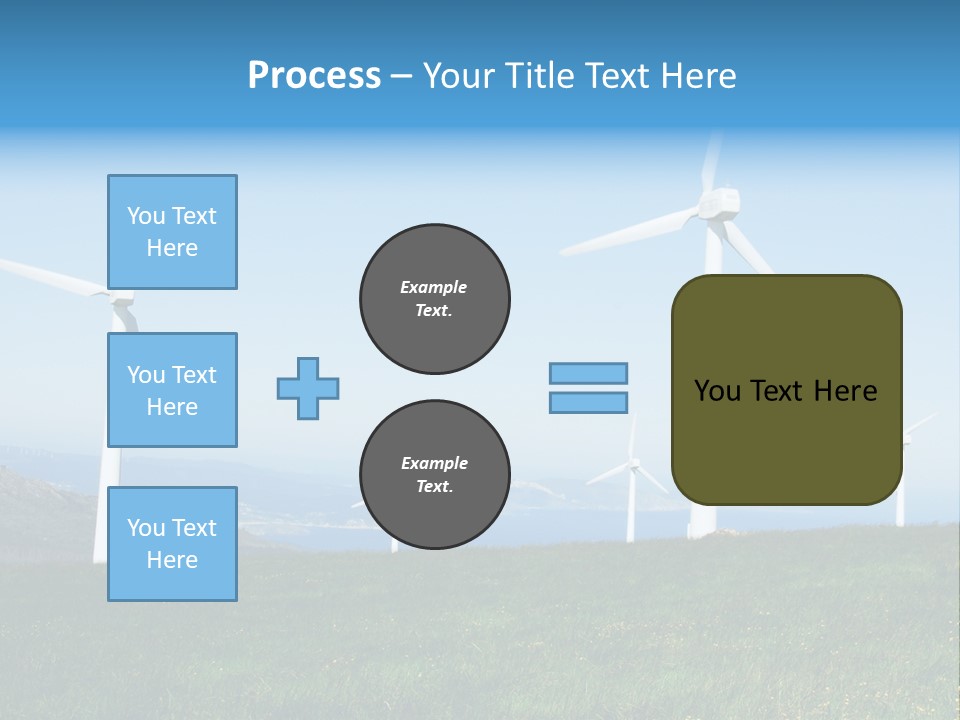 Energy View Cape PowerPoint Template