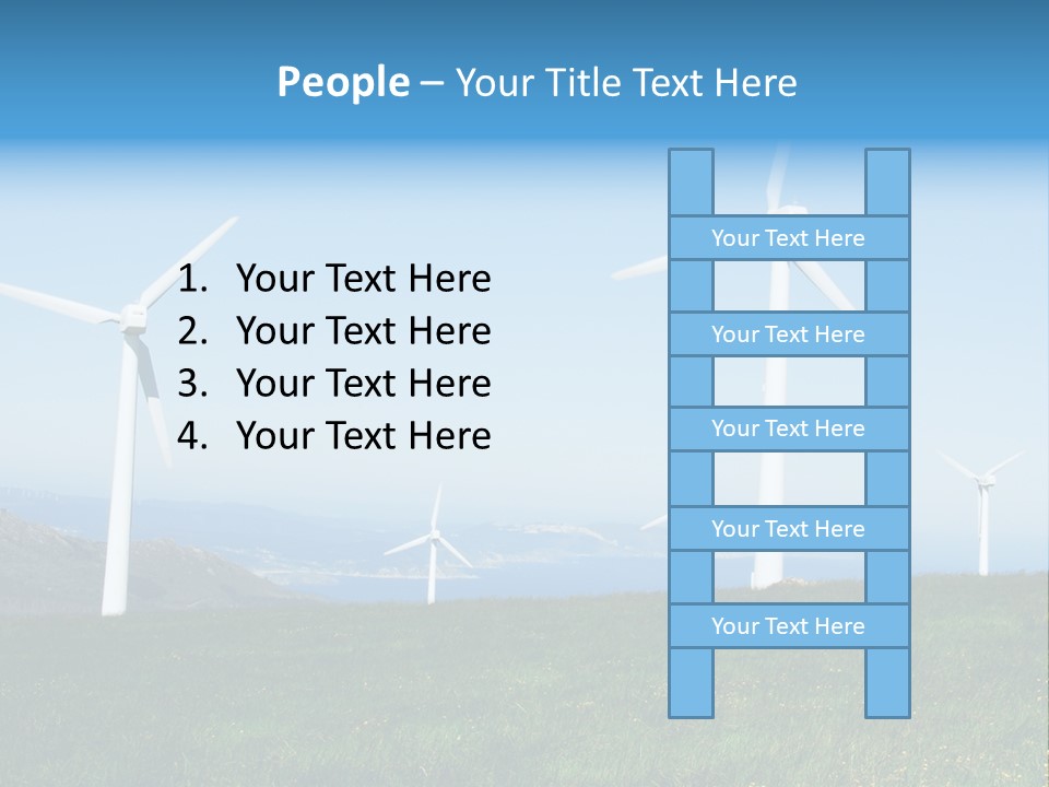 Energy View Cape PowerPoint Template