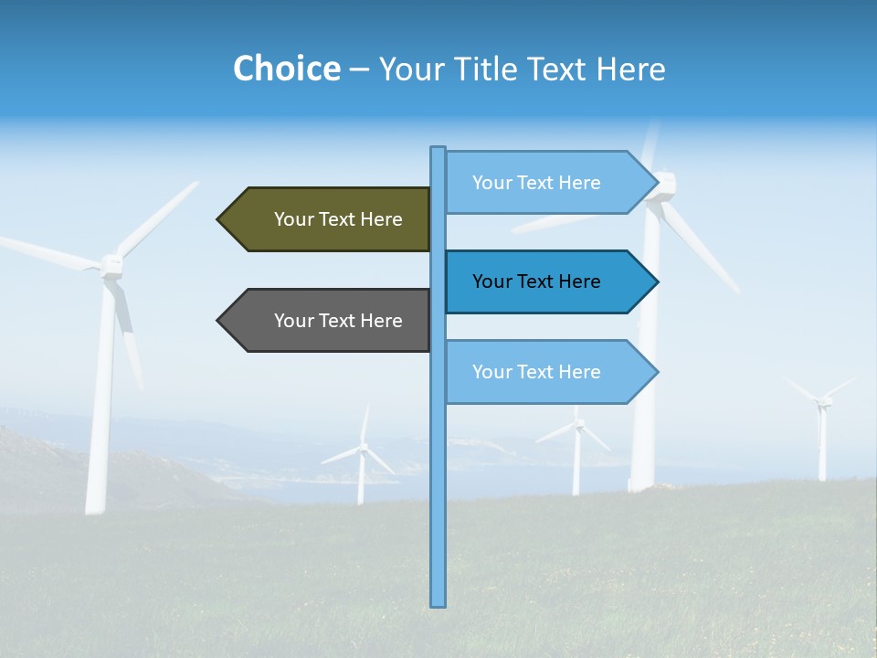 Energy View Cape PowerPoint Template