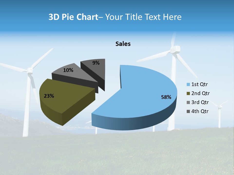 Energy View Cape PowerPoint Template