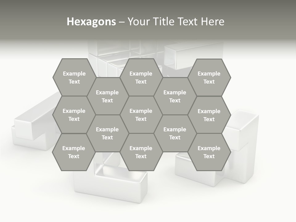 Geometric Leisure White PowerPoint Template