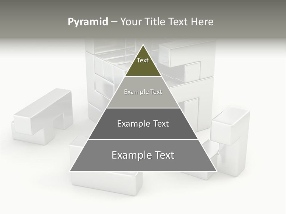 Geometric Leisure White PowerPoint Template