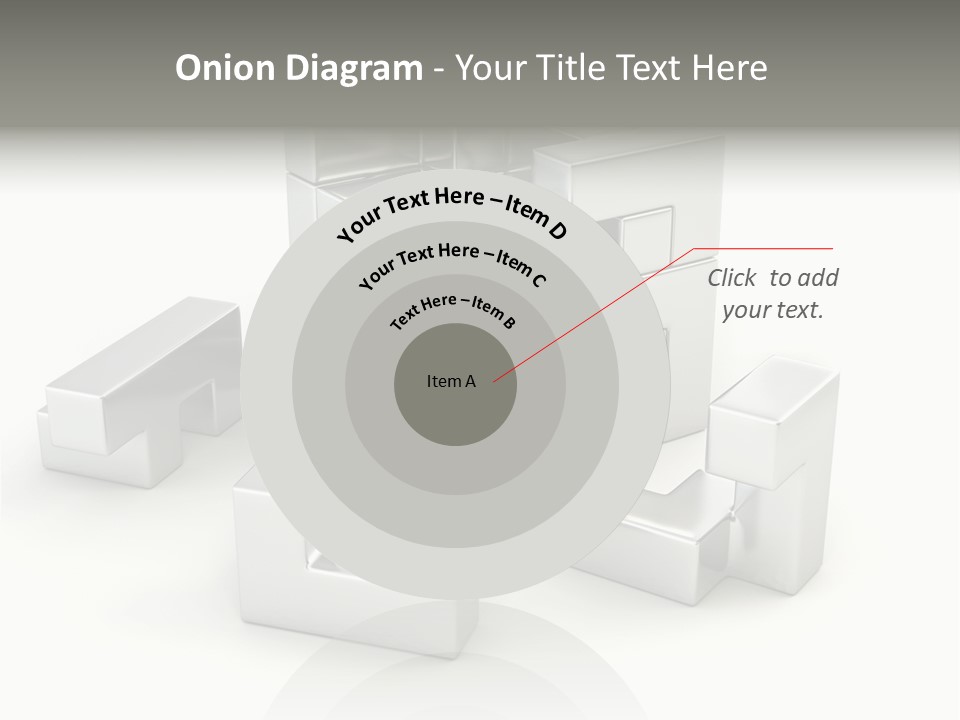 Geometric Leisure White PowerPoint Template