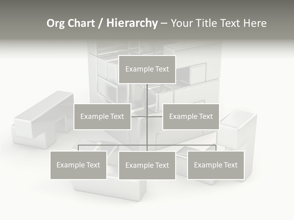 Geometric Leisure White PowerPoint Template