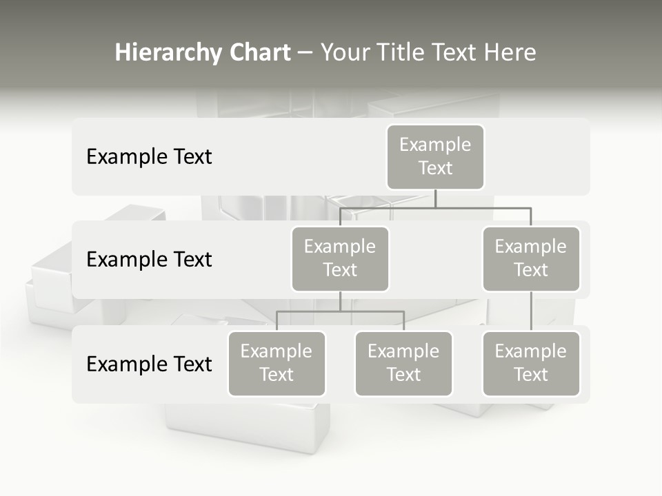 Geometric Leisure White PowerPoint Template