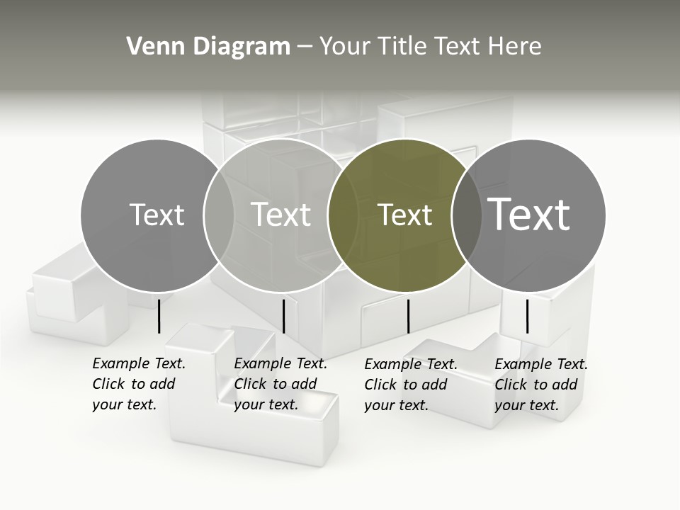 Geometric Leisure White PowerPoint Template