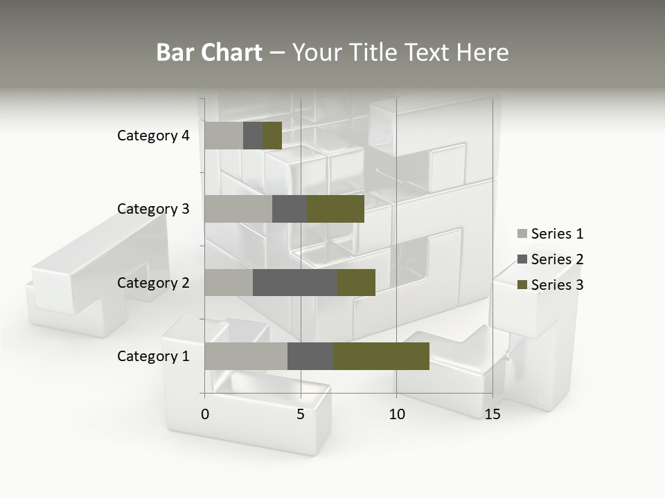 Geometric Leisure White PowerPoint Template