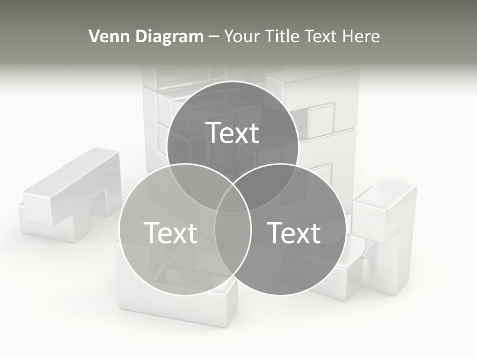 Geometric Leisure White PowerPoint Template