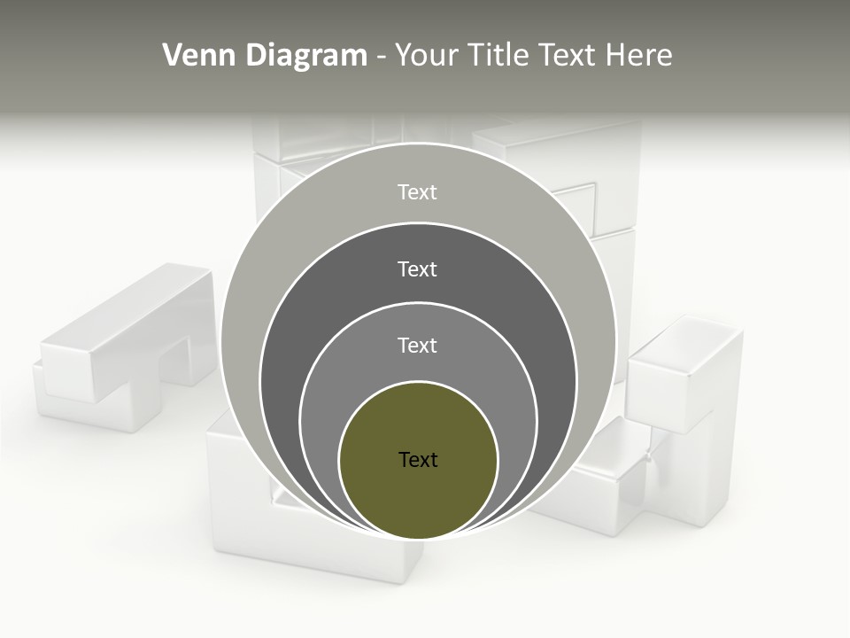 Geometric Leisure White PowerPoint Template