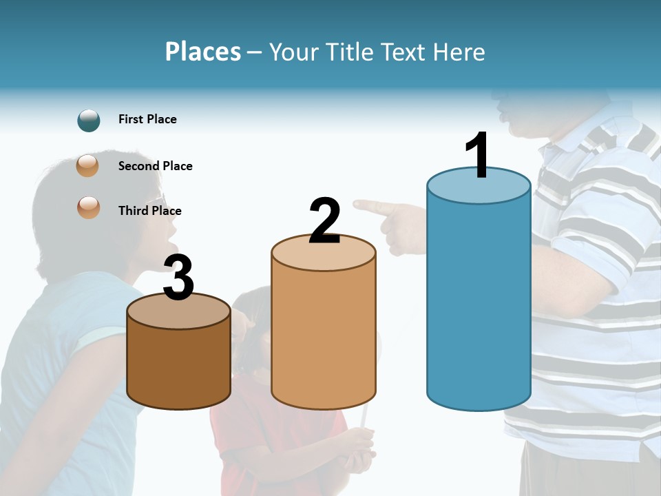 Beverage Furnishings White PowerPoint Template