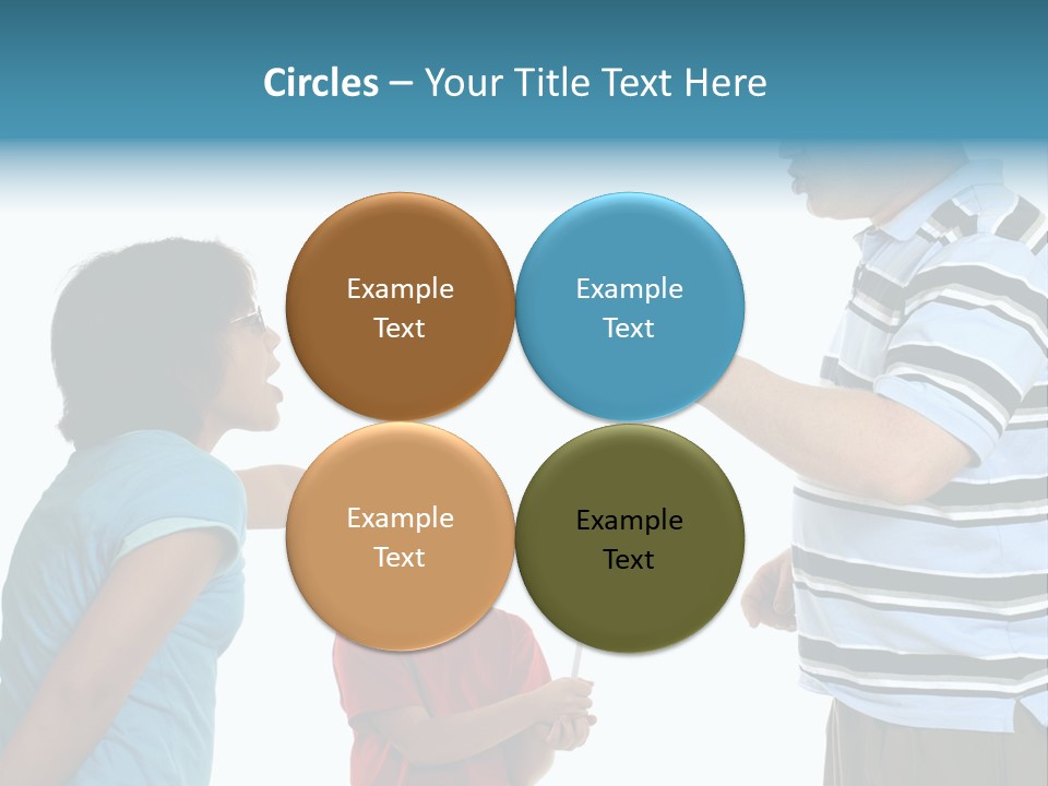 Beverage Furnishings White PowerPoint Template