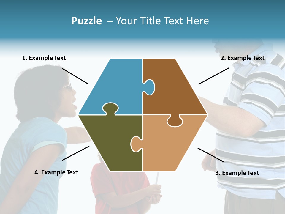 Beverage Furnishings White PowerPoint Template