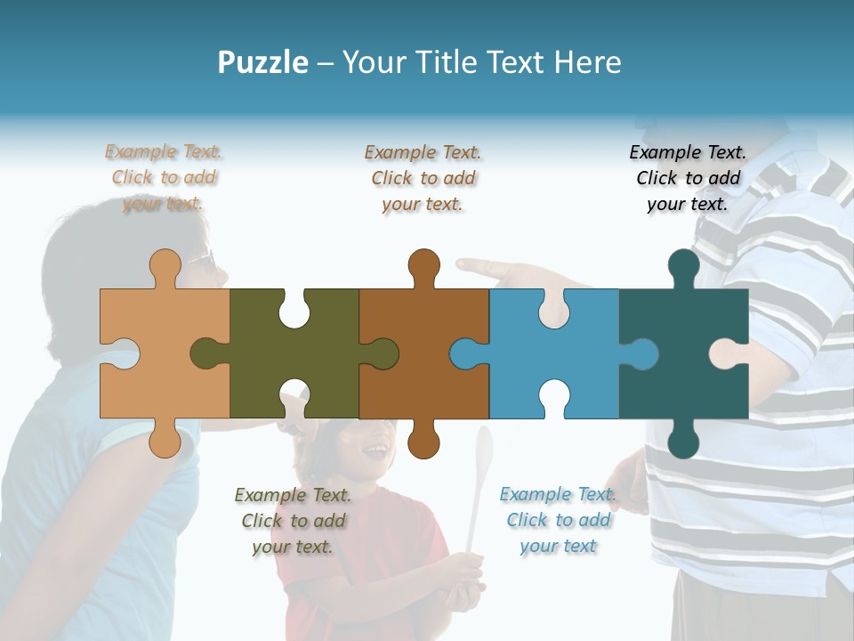 Beverage Furnishings White PowerPoint Template