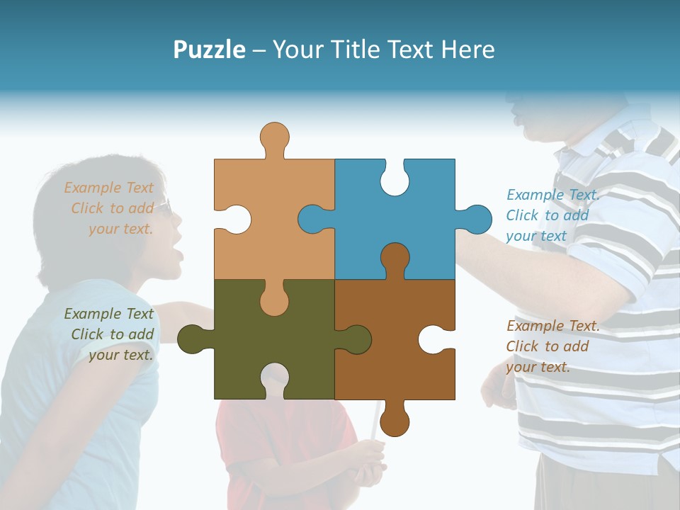 Beverage Furnishings White PowerPoint Template