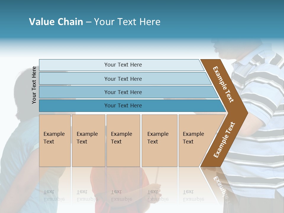 Beverage Furnishings White PowerPoint Template