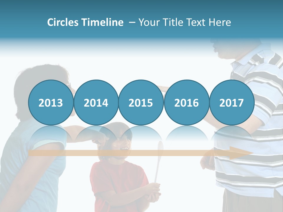 Beverage Furnishings White PowerPoint Template