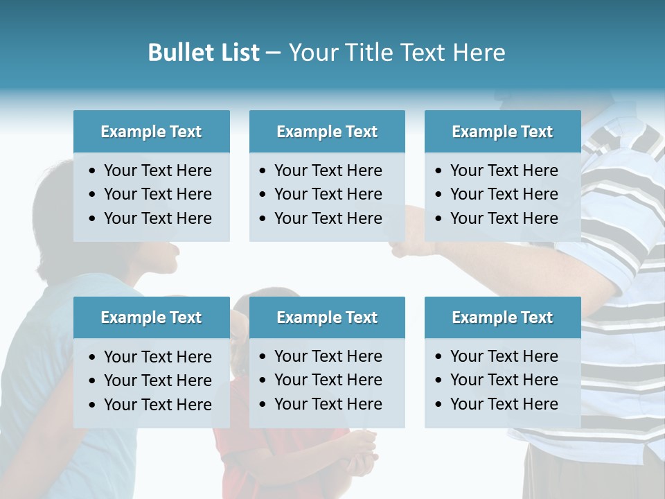 Beverage Furnishings White PowerPoint Template