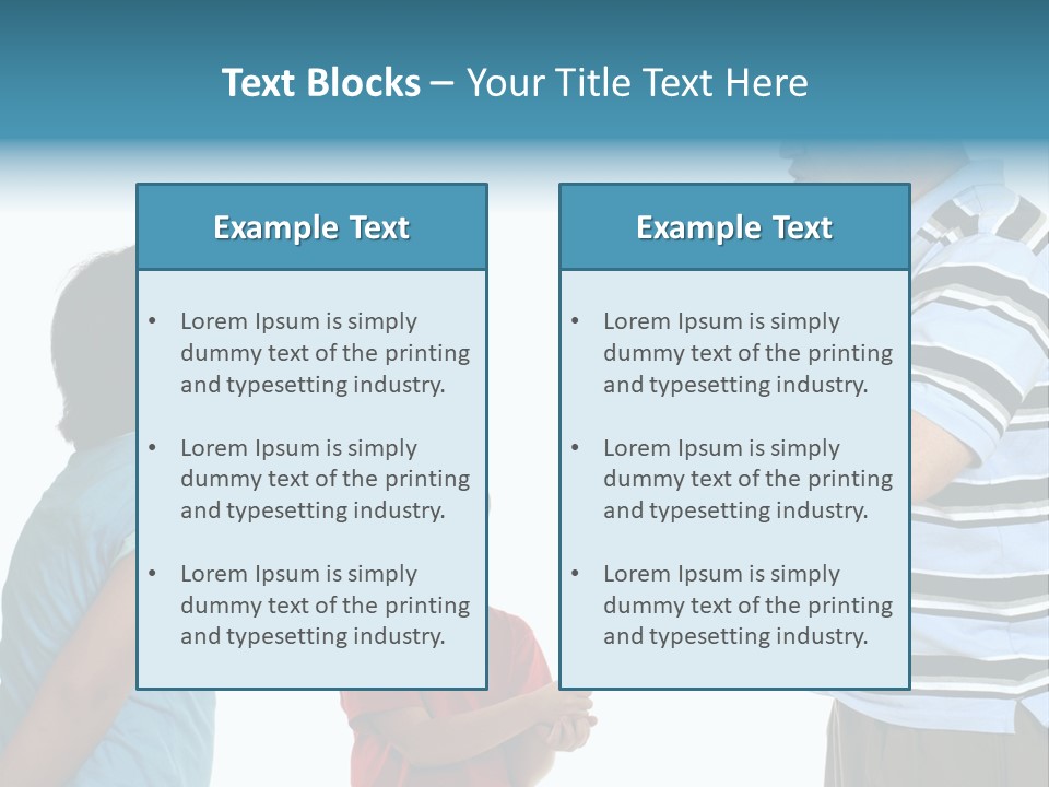 Beverage Furnishings White PowerPoint Template