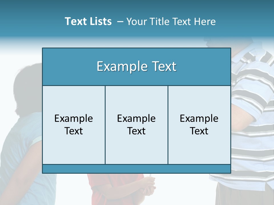 Beverage Furnishings White PowerPoint Template
