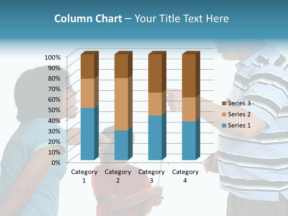 Beverage Furnishings White PowerPoint Template