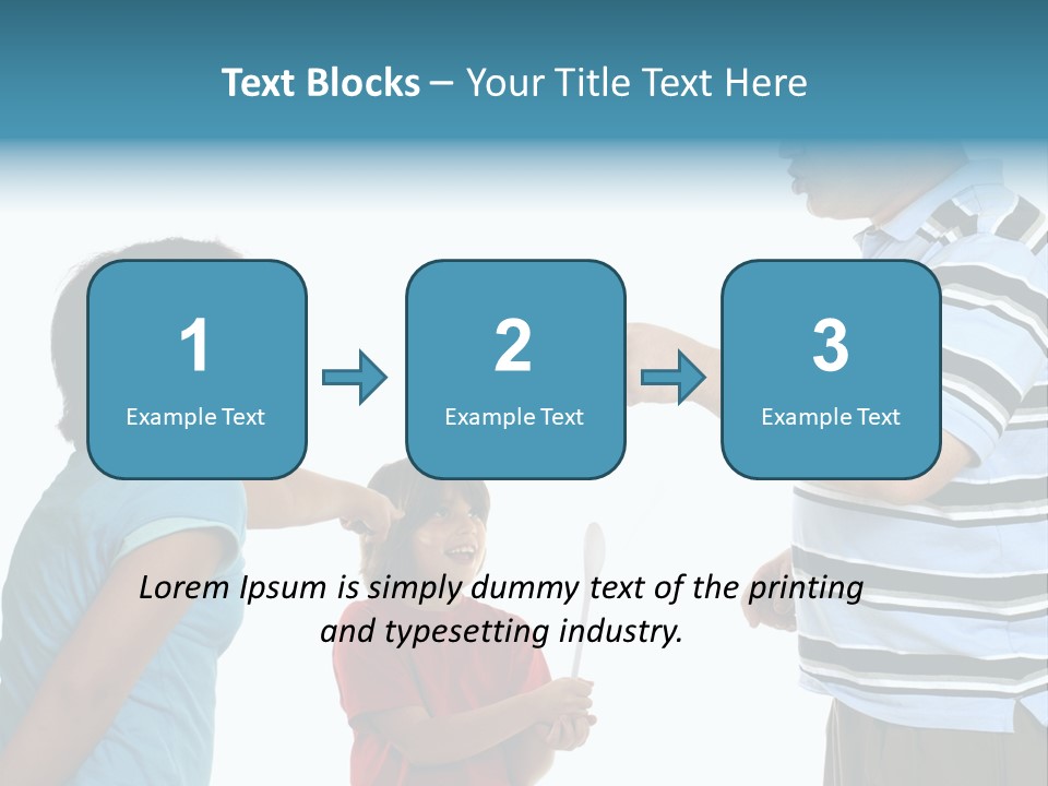 Beverage Furnishings White PowerPoint Template