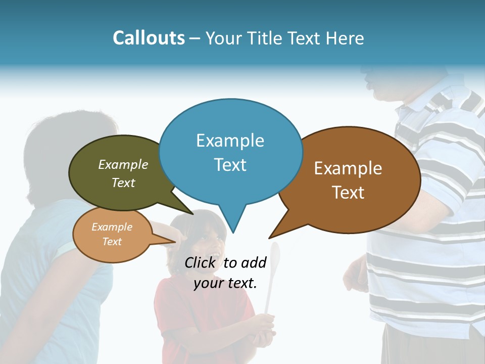 Beverage Furnishings White PowerPoint Template