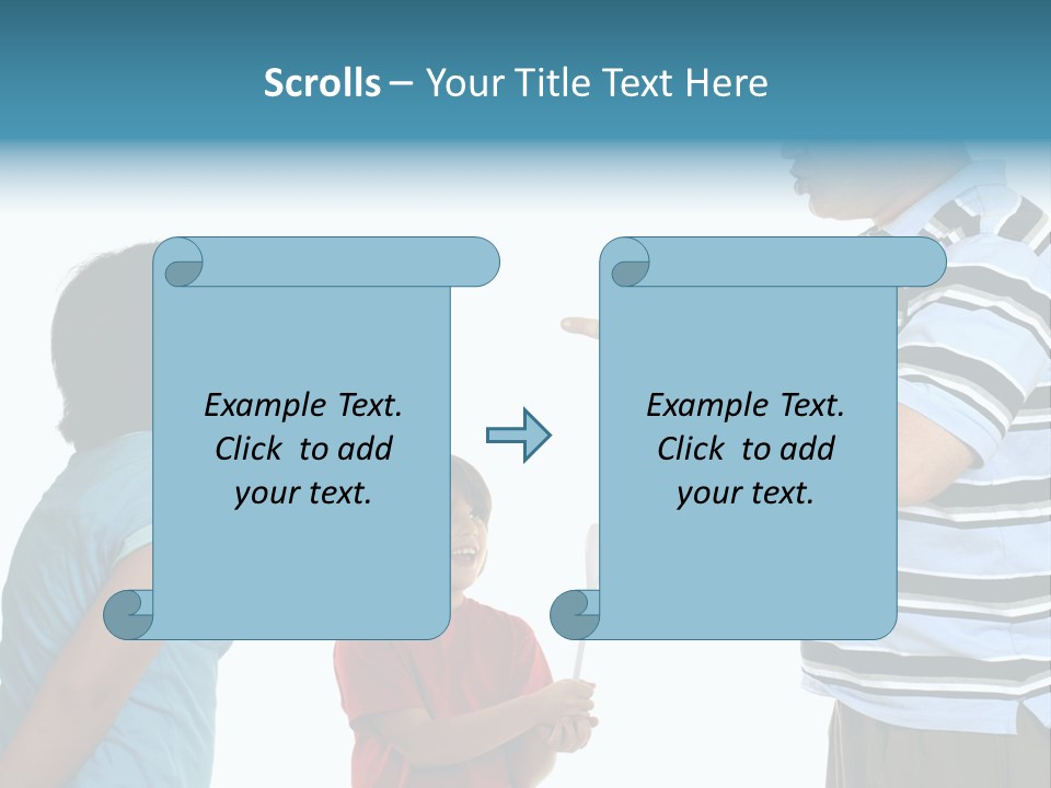 Beverage Furnishings White PowerPoint Template
