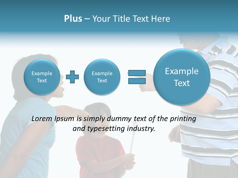 Beverage Furnishings White PowerPoint Template