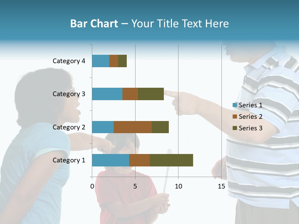 Beverage Furnishings White PowerPoint Template