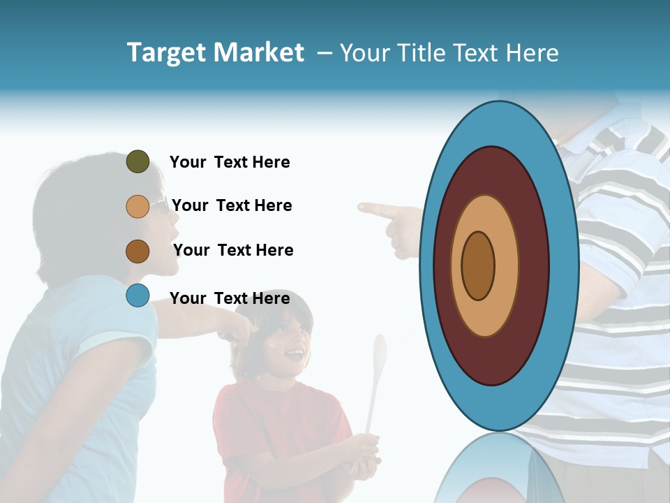 Beverage Furnishings White PowerPoint Template