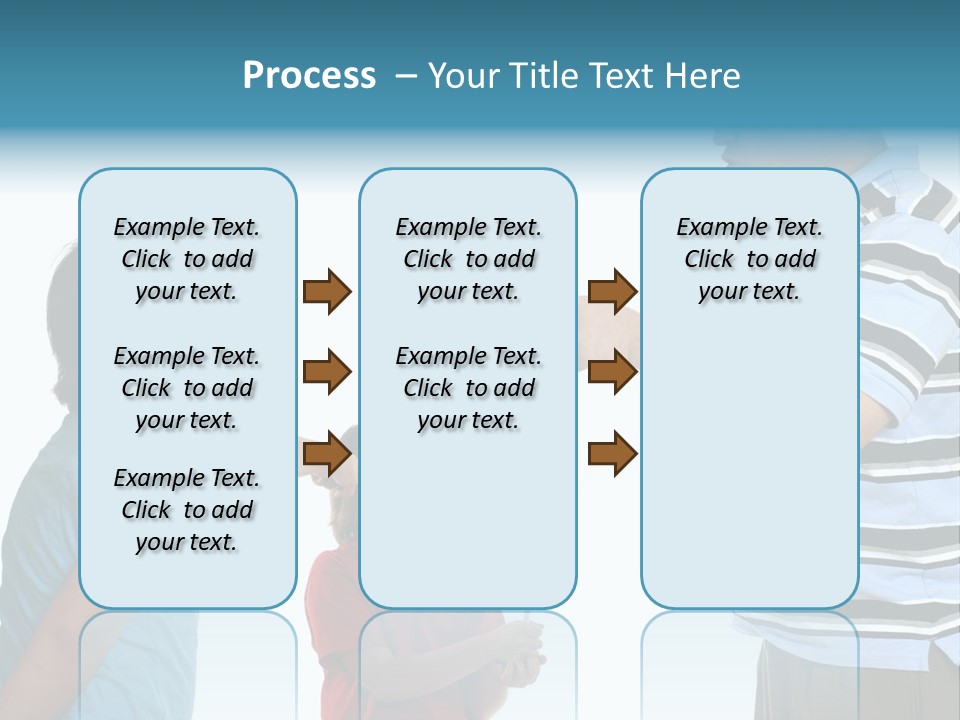 Beverage Furnishings White PowerPoint Template