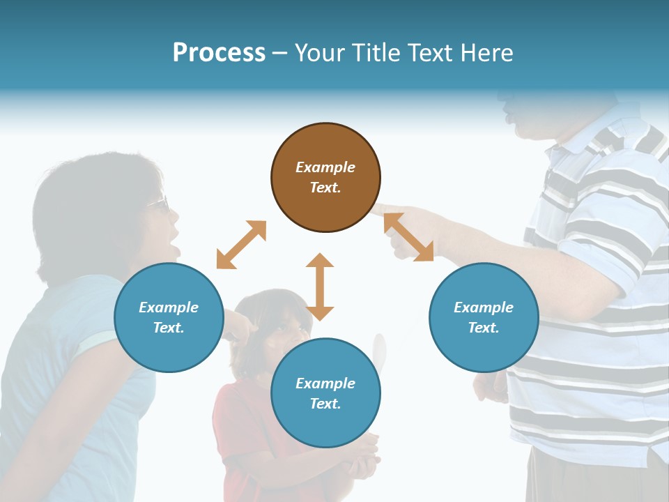 Beverage Furnishings White PowerPoint Template
