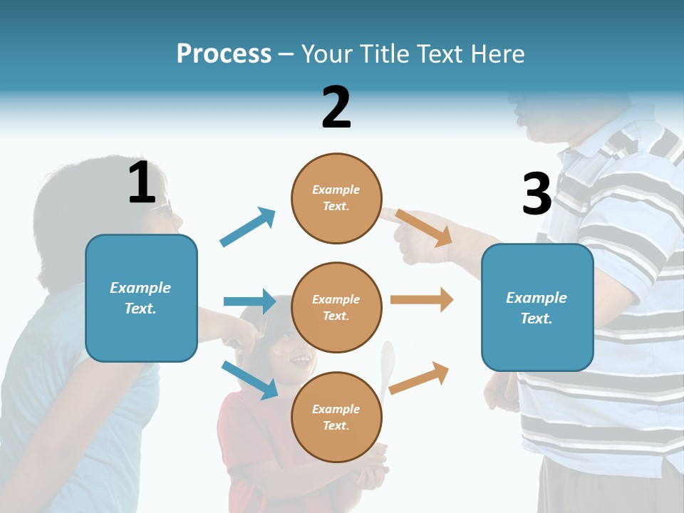 Beverage Furnishings White PowerPoint Template