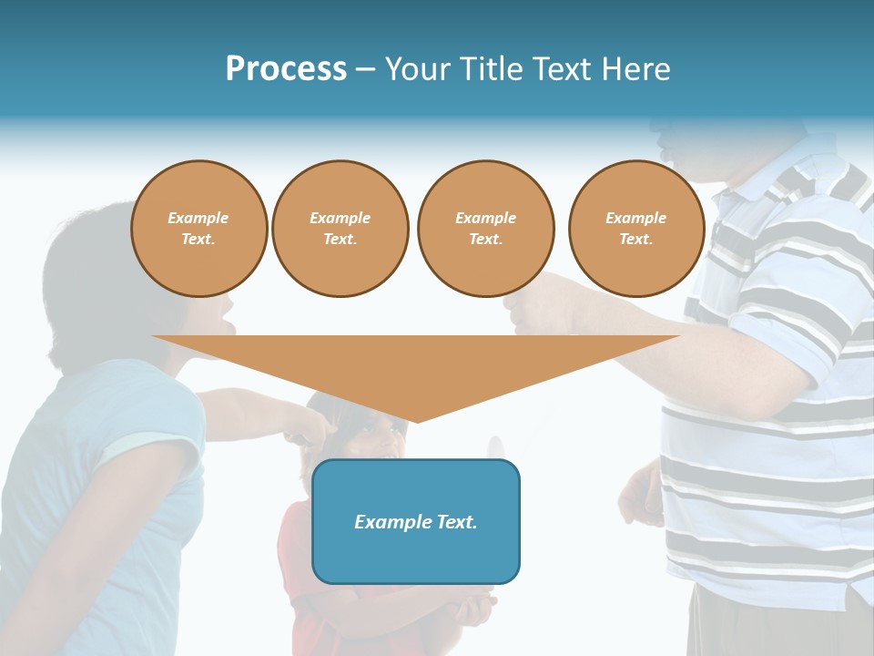 Beverage Furnishings White PowerPoint Template