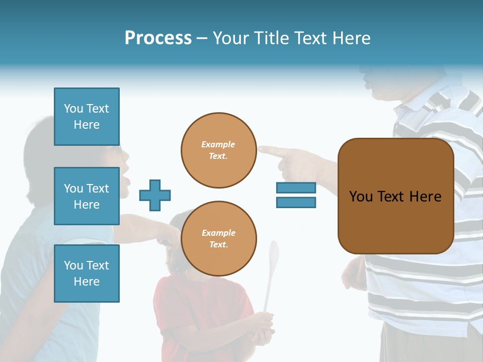Beverage Furnishings White PowerPoint Template