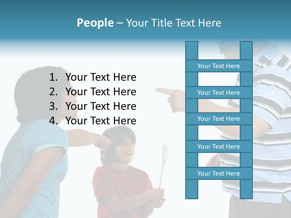 Beverage Furnishings White PowerPoint Template