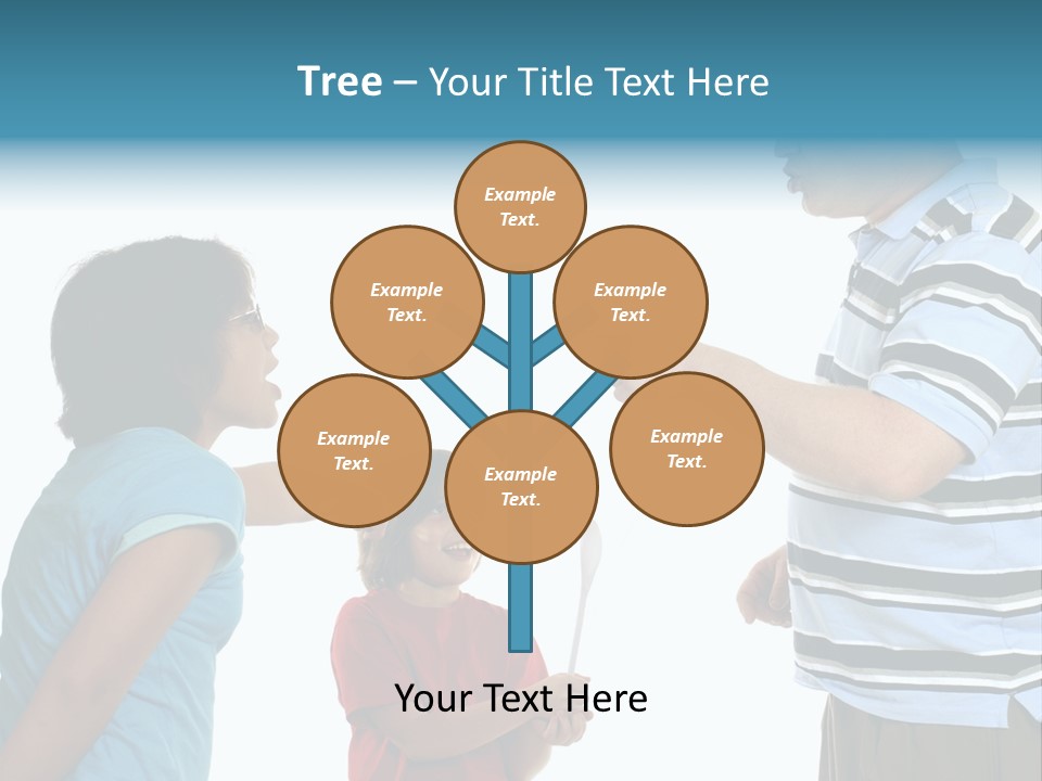 Beverage Furnishings White PowerPoint Template