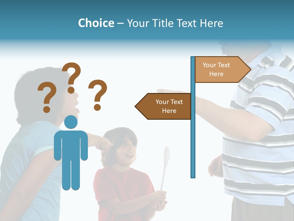 Beverage Furnishings White PowerPoint Template