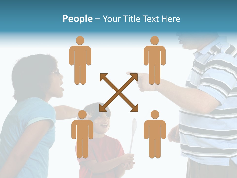 Beverage Furnishings White PowerPoint Template