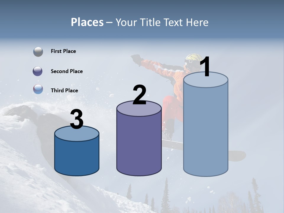 Travel Snow Outdoor PowerPoint Template