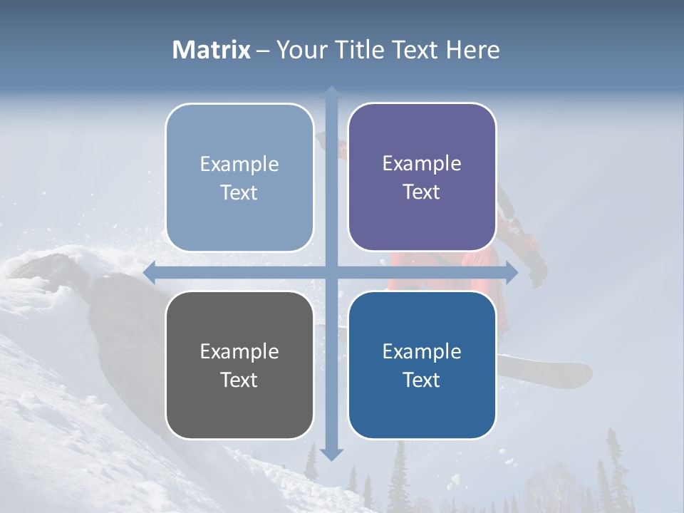 Travel Snow Outdoor PowerPoint Template