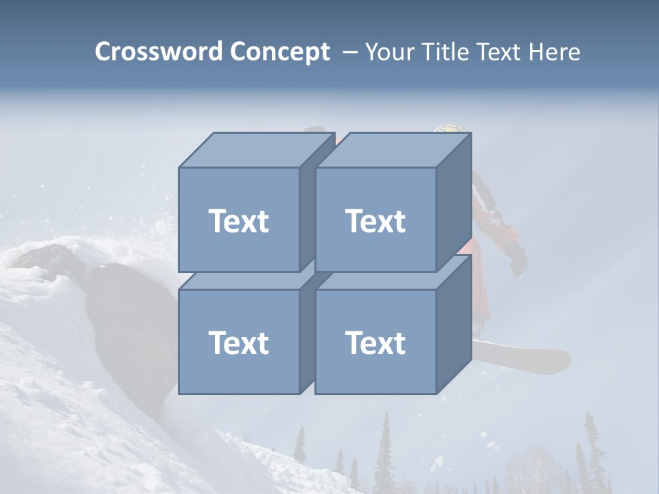 Travel Snow Outdoor PowerPoint Template