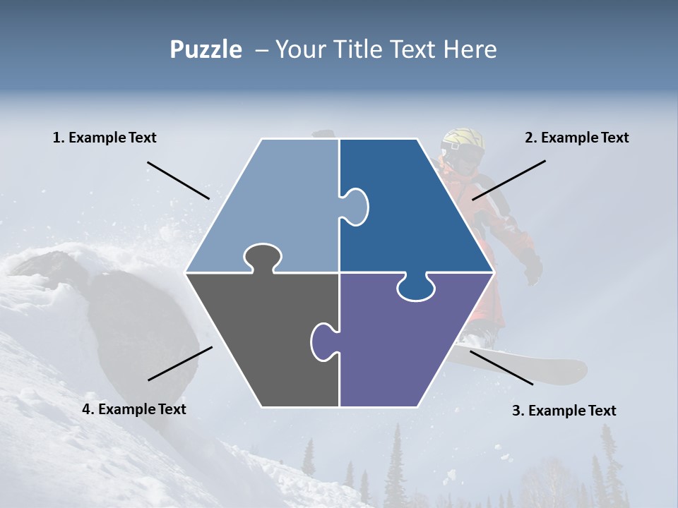 Travel Snow Outdoor PowerPoint Template